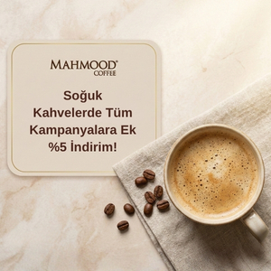 Soğuk Kahvelerde Tüm Kampanyalara Ek %5 İndirim! 