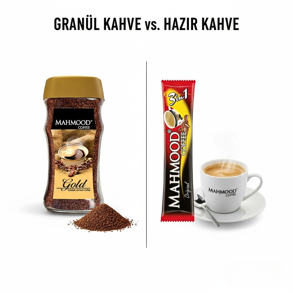 Granül Kahve ve Hazır Kahve Arasındaki Farklar: Hangisi Sizin Tercihiniz?