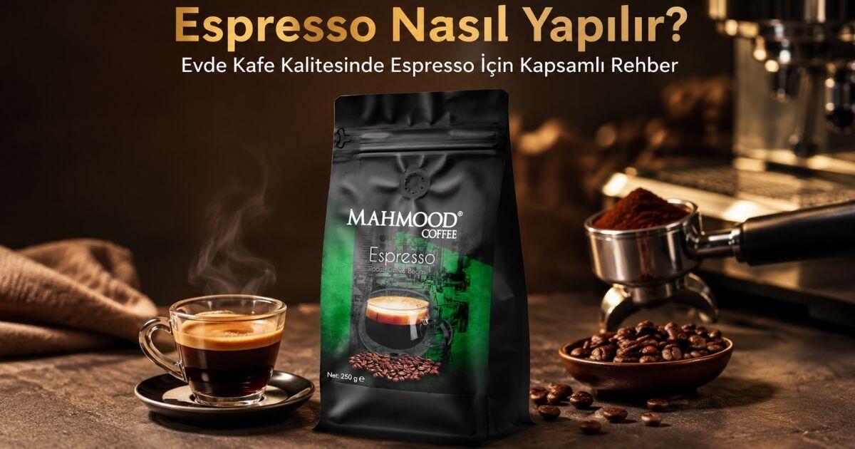 Espresso Nasıl Yapılır? (Makineli ve Makinesiz Rehber)