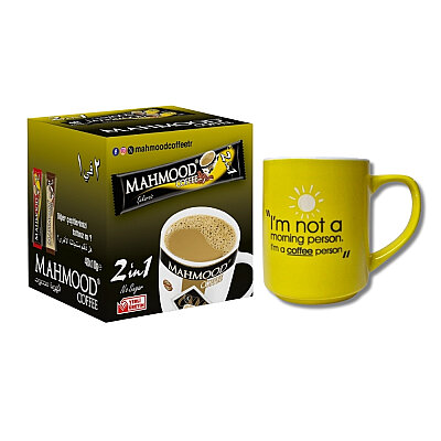Mahmood Coffee 2'si 1 Arada 48 Adet ve Kupa Bardak
