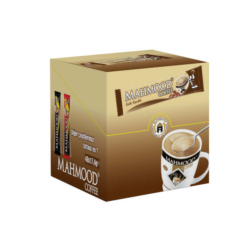 Mahmood Coffee 3 ü 1 Arada Sütlü Köpüklü Hazır Kahve 48 Adet x 17,4 G - 3
