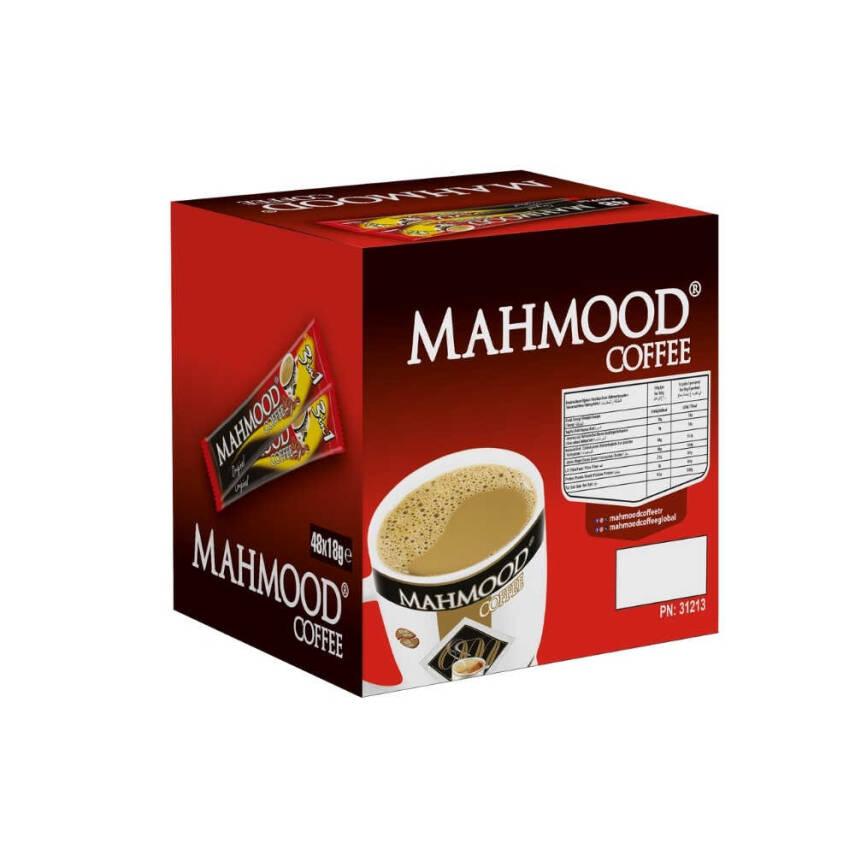Mahmood Coffee 3'ü 1 Arada 48 Adet ve Kupa Bardak - 6