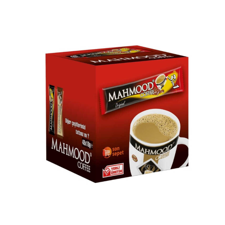 Mahmood Coffee 3'ü 1 Arada 48 Adet ve Kupa Bardak - 5