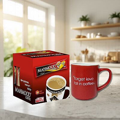 Mahmood Coffee 3'ü 1 Arada 48 Adet ve Kupa Bardak - 2