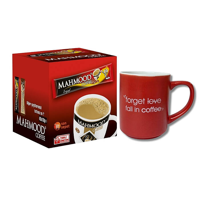 Mahmood Coffee 3'ü 1 Arada 48 Adet ve Kupa Bardak - 1