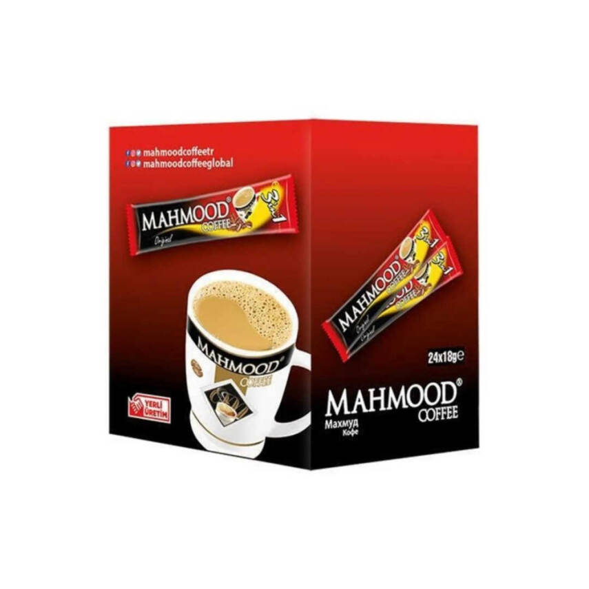 Mahmood Coffee 3'ü 1 Arada Hazır Kahve 24 Adet x 18 G - 1