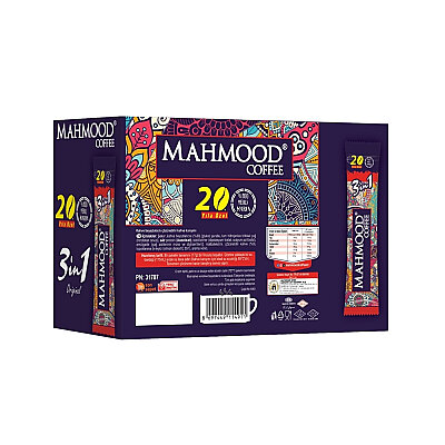 Mahmood Coffee 3'ü 1 Arada Hazır Kahve 24 Adet x 17 G (20. yıl) - 2