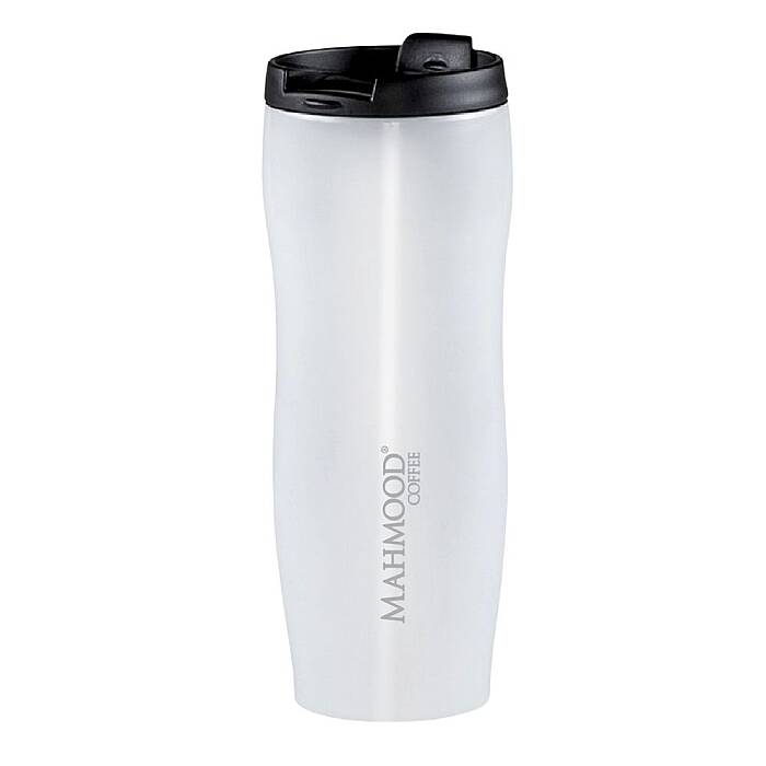 Mahmood Coffee Beyaz Termos 400 ml - 1