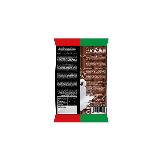 Mahmood Coffee Cappuccino Çikolata Choco Granül 20 Adet x 25 Gram - 3