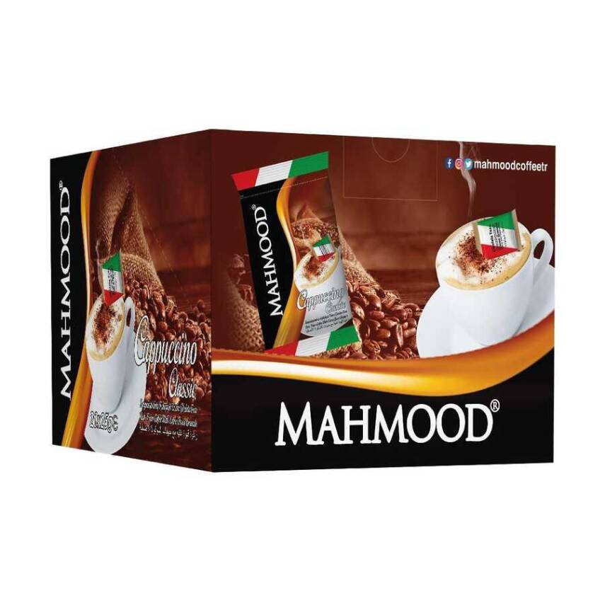 Mahmood Coffee Cappuccino Çikolata Parçacıklı 25 G x 20 adet - 1