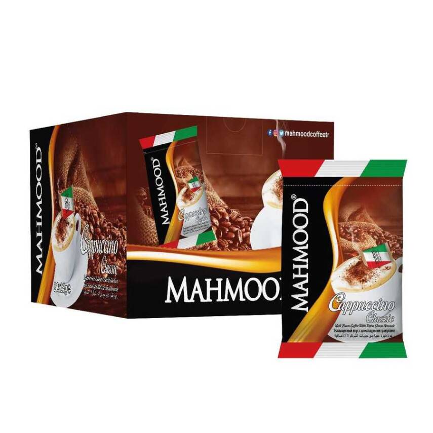 Mahmood Coffee Cappuccino Çikolata Parçacıklı 25 G x 20 adet - 5