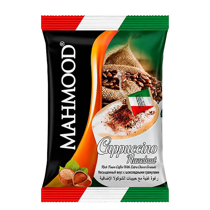 Mahmood Coffee Cappuccino Fındık Choco Granül 20 Adet x 25 Gram - 2