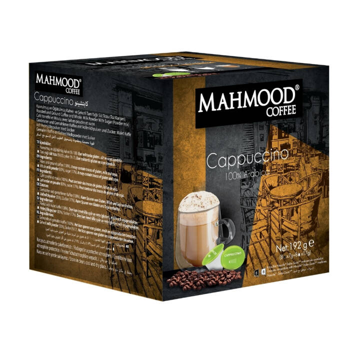 Mahmood Coffee Dolce Gusto Cappuccino Kapsül Kahve 16 Adet - 1