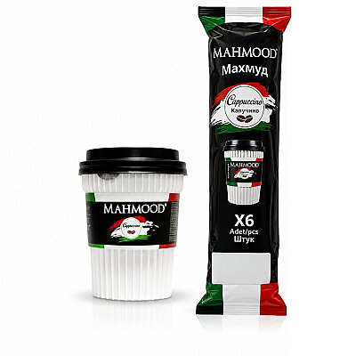 Mahmood Coffee Cappuccino Hazır Bardak Kahve 25 Gram x 6 Adet