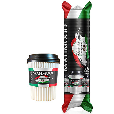 Mahmood Coffee Cappuccino Hazır Bardak Kahve 25 Gram x 6 Adet