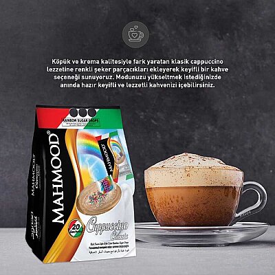 Mahmood Coffee Cappuccino Rainbow 25 G x 20 adet - 2