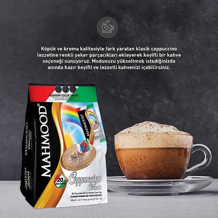 Mahmood Coffee Cappuccino Rainbow 25 G x 20 adet - 2