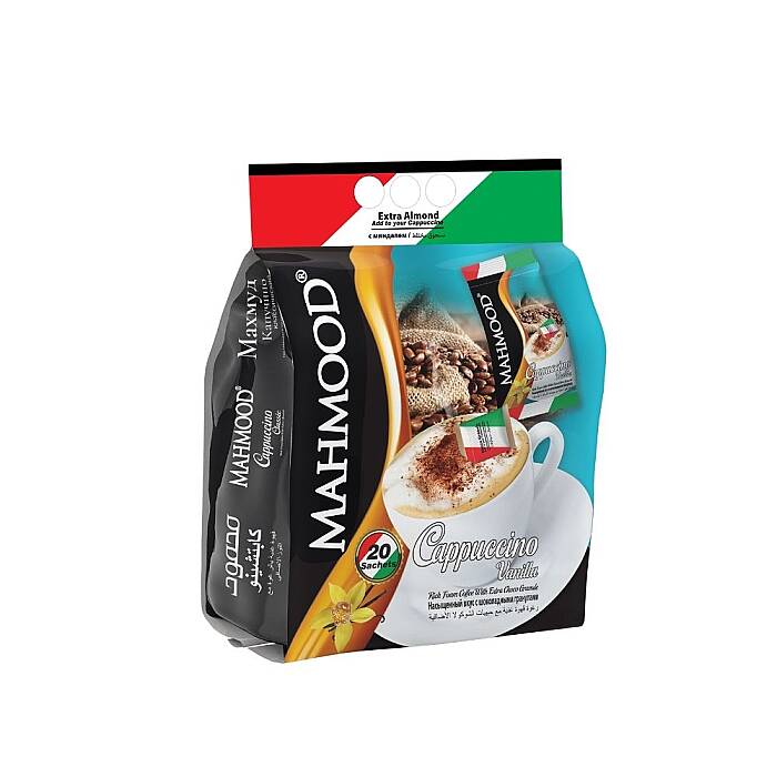 Mahmood Coffee Cappuccino Vanilya Choco Granül 20 Adet x 25 Gram - 1