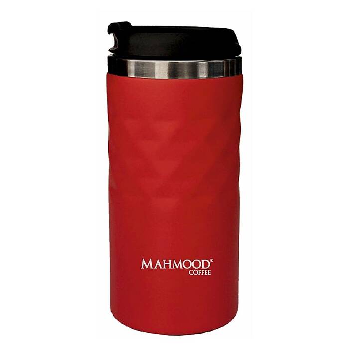 Mahmood Coffee Çelik Termos Kırmızı 300 ml - 1