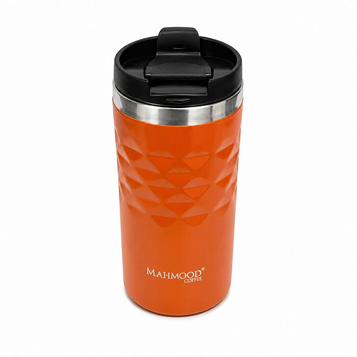 Mahmood Coffee Çelik Termos Turuncu 300 ml - 2