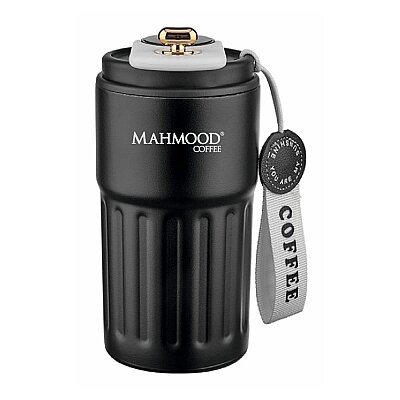 Mahmood Coffee Dereceli Siyah Termos 440 ml