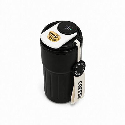 Mahmood Coffee Dereceli Siyah Termos 440 ml - 2