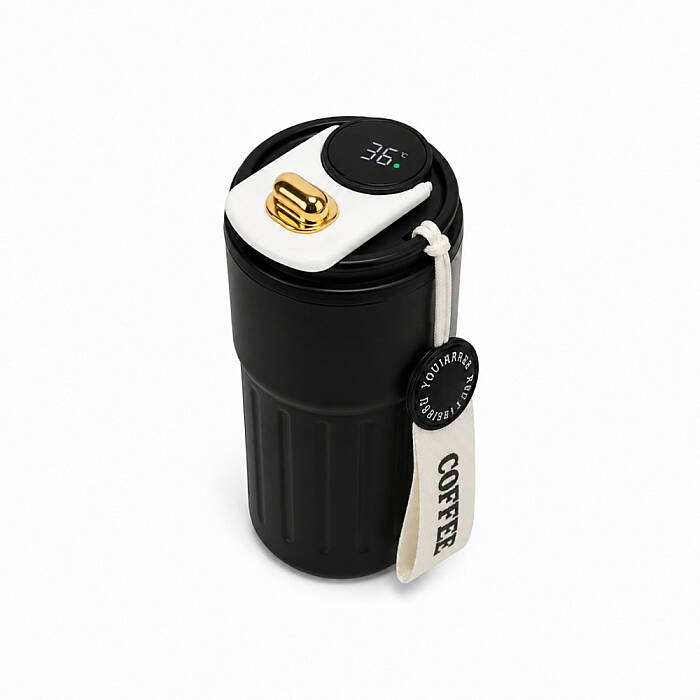 Mahmood Coffee Dereceli Siyah Termos 440 ml - 2