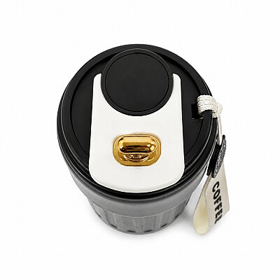 Mahmood Coffee Dereceli Siyah Termos 440 ml - 4