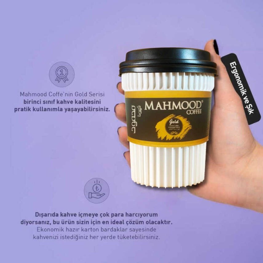 Mahmood Coffee Gold Granül Hazır Bardak Kahve 2 Gram x 6 Adet - 6
