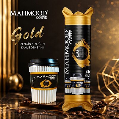 Mahmood Coffee Gold Granül Hazır Bardak Kahve 2 Gram x 6 Adet - 3