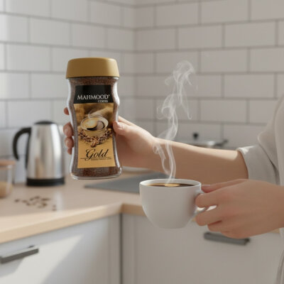 Mahmood Coffee Gold Granül Kahve Cam Kavanoz 200 G - 5