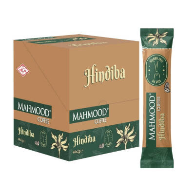 Mahmood Coffee Hindiba Kahvesi 2g x 48 Adet Stick | %60 Hindiba – %40 Kahve | Şekersiz & Helal
