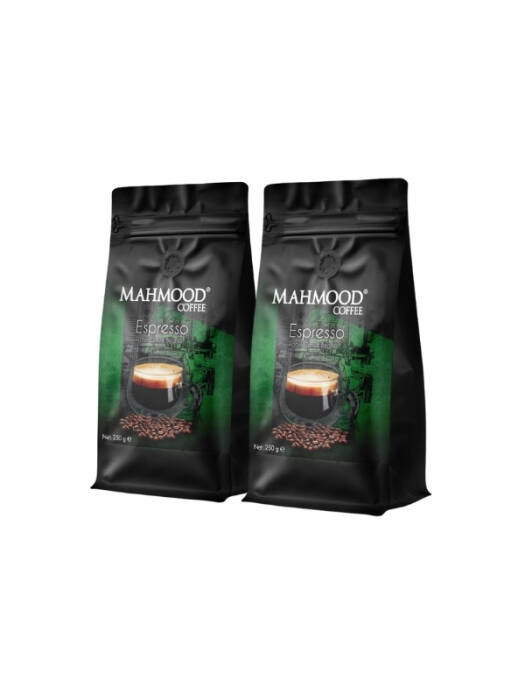 Mahmood Coffee Kavrulmuş Espresso Kahve Çekirdekleri 250 G x 2 Adet - 1