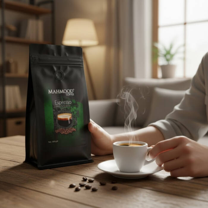 Mahmood Coffee Kavrulmuş Espresso Kahve Çekirdekleri 500 G - 4