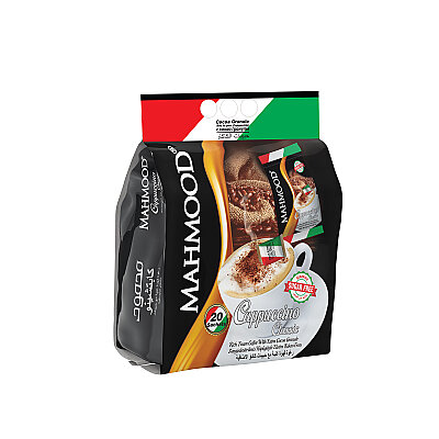 Mahmood Coffee Klasik Choco Granüllü Şekersiz Cappuccino 20 Adet x 13,7 G