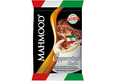 Mahmood Coffee Klasik Choco Granüllü Şekersiz Cappuccino 20 Adet x 13,7 G - 2
