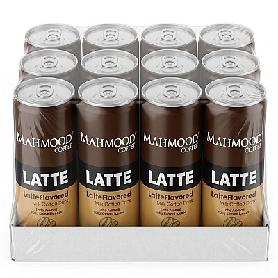 Mahmood Coffee Latte Soğuk Kahve 250 ml X 12 Adet - 3