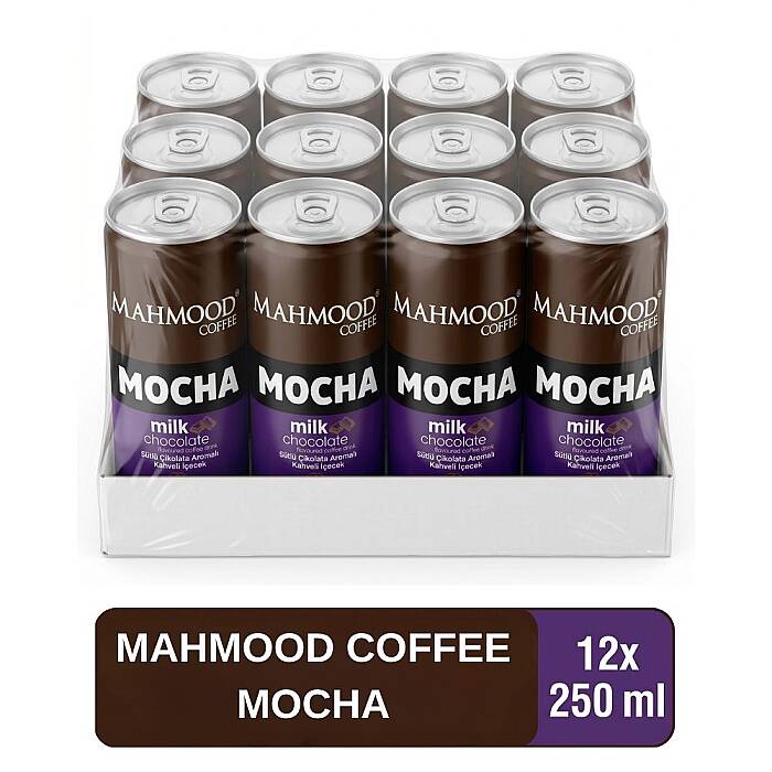 Mahmood Coffee Mocha Soğuk Kahve 250 ml X 12 Adet - 1