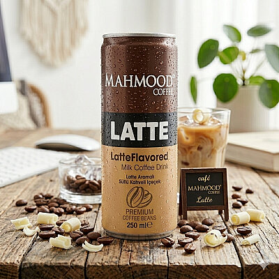 Mahmood Coffee Mocha ve Latte 250 ml Soğuk Kahve Seti - 12 Adet (6 Mocha & 6 Latte) - 3