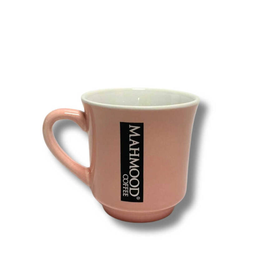 Mahmood Coffee Pembe Mottolu Porselen Kupa - 3