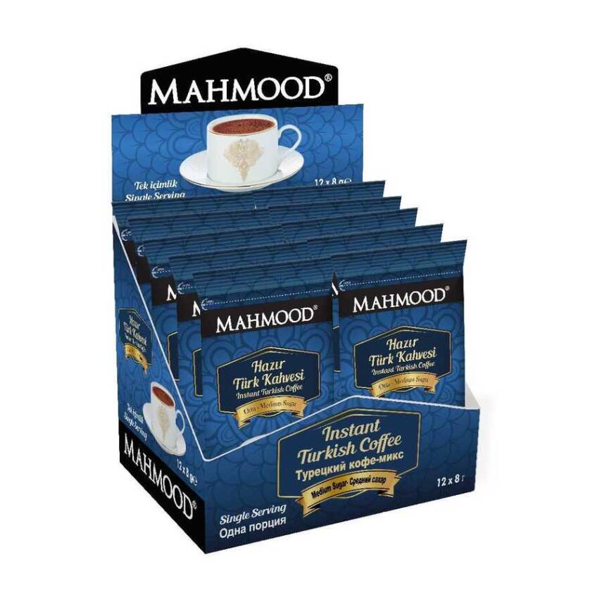 Mahmood Coffee Orta Hazır Türk Kahvesi 8 g x 12 adet - 2