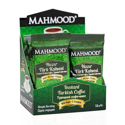 Mahmood Coffee Şekerli Hazır Türk Kahvesi 9 g x 12 adet - 2