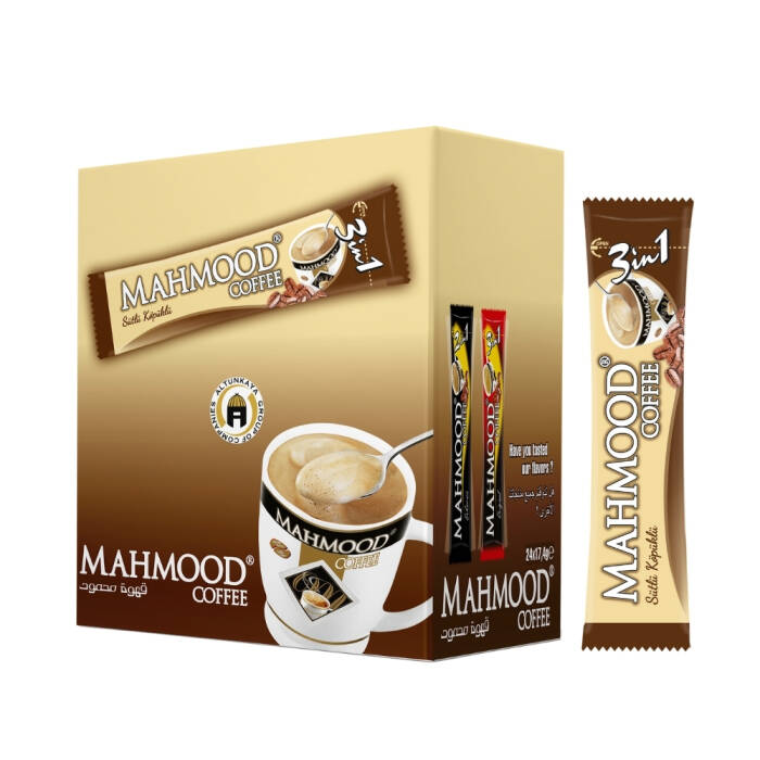 Mahmood Coffee Sütlü Köpüklü Hazır Kahve 24 Adet x 17,4 G - 1