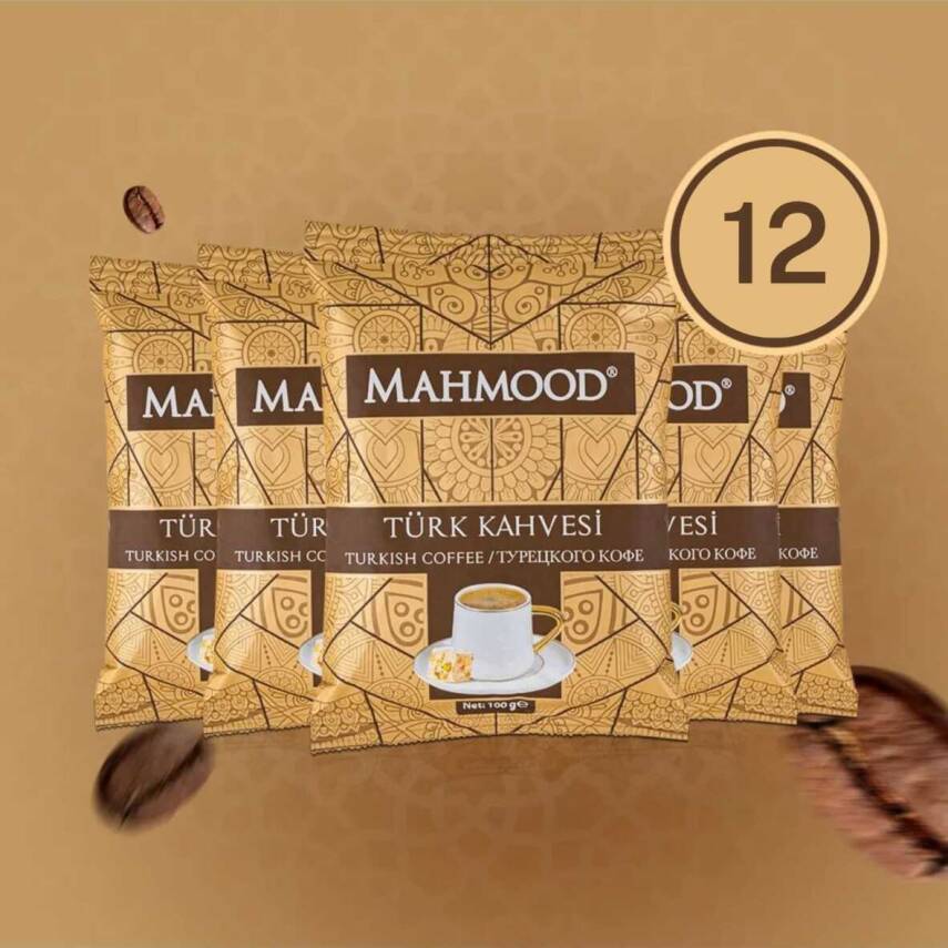 Mahmood  Orta Kavrulmuş Türk Kahvesi 100 G x 12 Adet - 1
