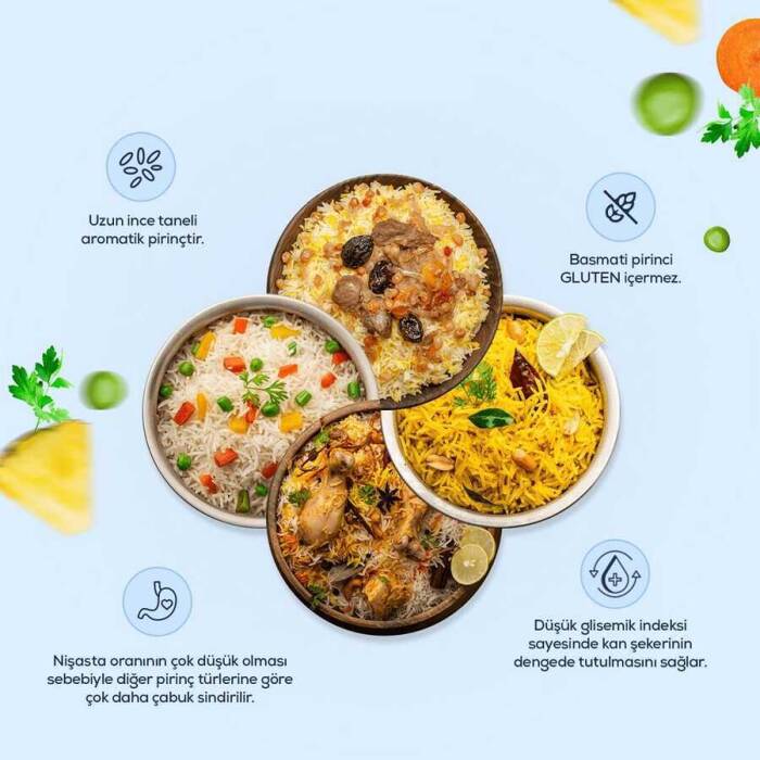 Mahmood Rice Basmati Pirinç 900 G - 3
