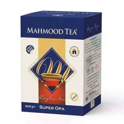 Mahmood Tea Super Opa Ithal Seylan Sri Lanka Ceylon Dökme Çayı 800 Gram