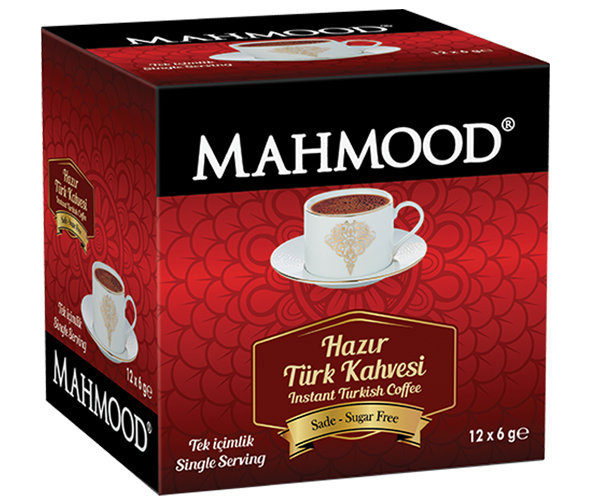 Ready Made Turkish Coffee Plain 6 gr Box of 12