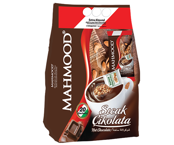 Sıcak Çikolata Badem Parçacıklı 20'li Poşet